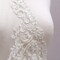1 Yard Ivory Lace Trim 9 Inch Sequin Beaded Bridal Veil Mesh Embellishment